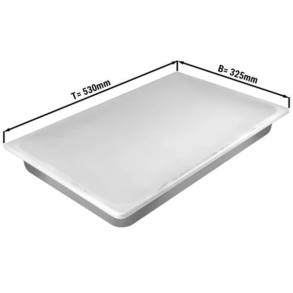 Silikondeckel Für 1/1 GN-Behälter - 530 X 325 Mm 3 Silikondeckel Für 1/1 GN-Behälter - 530 X 325 Mm
