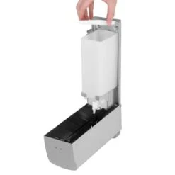 AIR-WOLF | Seifen- & Desinfektionsspender Mit Druckknopf - 1200ml - Edelstahl -Berühmter Küchengeräte Laden SDSEAW12 004 7c11