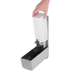 AIR-WOLF | Seifen- & Desinfektionsspender Mit Druckknopf - 1200ml - Edelstahl -Berühmter Küchengeräte Laden SDSEAW12 006 a772