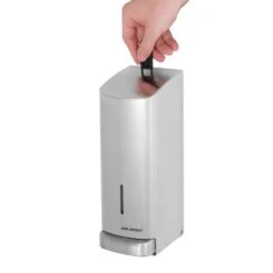 AIR-WOLF | Seifen- & Desinfektionsspender Mit Druckknopf - 1200ml - Edelstahl -Berühmter Küchengeräte Laden SDSEAW12 2 9d54