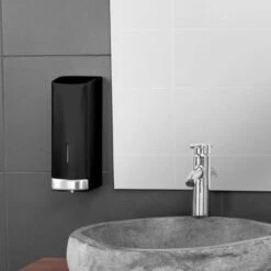 AIR-WOLF | Seifen- & Desinfektionsspender Mit Druckknopf - 1200ml - Edelstahl - Schwarz -Berühmter Küchengeräte Laden SDSSAW12 008 ea73