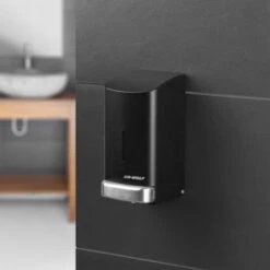 AIR-WOLF | Seifen- & Desinfektionsspender Mit Druckknopf - 800ml - Edelstahl - Schwarz -Berühmter Küchengeräte Laden SDSSAW8 5 e3c7