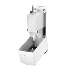 AIR-WOLF | Seifen- & Desinfektionsspender Mit Druckknopf - 800ml - Edelstahl - Weiß -Berühmter Küchengeräte Laden SDSWAW8 002 a8c6