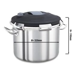 Schnellkochtopf - Ø 320 Mm - Höhe: 190 Mm - Inkl. Deckel