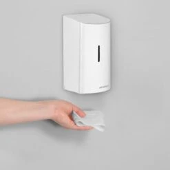 AIR-WOLF | WC-Sitzreiniger Mit Sensor - 500 Ml - Edelstahl Weiß -Berühmter Küchengeräte Laden SRWAW5 9 5f0d