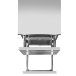 Schubladenschrank - Edelstahl - 400x660mm - 2 Schubladen -Berühmter Küchengeräte Laden SS2K456 E 3 201e