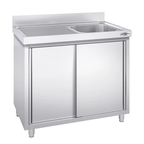 Spülschrank PREMIUM - 1200x600mm - Mit 1 Becken Rechts 4 Spülschrank PREMIUM - 1200x600mm - Mit 1 Becken Rechts - Image 2