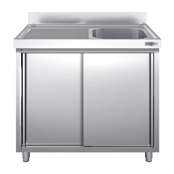 Spülschrank PREMIUM - 1200x600mm - Mit 1 Becken Rechts 5 Spülschrank PREMIUM - 1200x600mm - Mit 1 Becken Rechts - Image 3