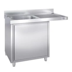 Spülmaschinen Spülschrank - 1200x600mm - Mit 1 Becken Links -Berühmter Küchengeräte Laden SSK127SBL1 2 ccc6 1