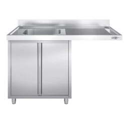 Spülmaschinen Spülschrank - 1400x700mm - Mit 1 Becken Links -Berühmter Küchengeräte Laden SSK147SBL1 2 12d3
