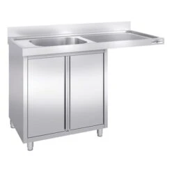 Spülmaschinen Spülschrank - 1400x700mm - Mit 1 Becken Links -Berühmter Küchengeräte Laden SSK147SBL1 3 70d1