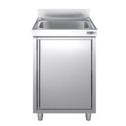 Spülschrank PREMIUM - 600x700mm - Mit 1 Becken -Berühmter Küchengeräte Laden SSK67BM1 3 3445