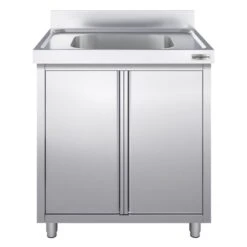 Spülschrank PREMIUM - 800x700mm - Mit 1 Becken 10 Spülschrank PREMIUM - 800x700mm - Mit 1 Becken -Berühmter Küchengeräte Laden SSK87BM1 1 28ee