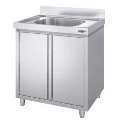 Spülschrank PREMIUM - 800x700mm - Mit 1 Becken 11 Spülschrank PREMIUM - 800x700mm - Mit 1 Becken -Berühmter Küchengeräte Laden SSK87BM1 2 c918