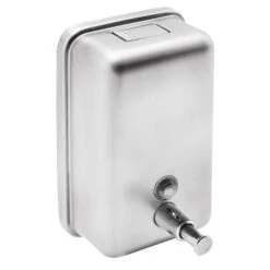 Seifenspender Mit Druckknopf - 1000 Ml - Edelstahl