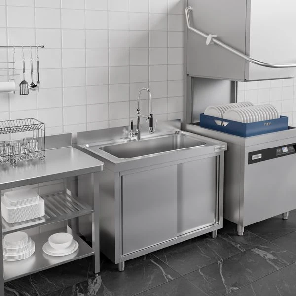 Topfspülschrank - 1000x600mm - Mit 1 Becken 7 Topfspülschrank - 1000x600mm - Mit 1 Becken – Bild 5