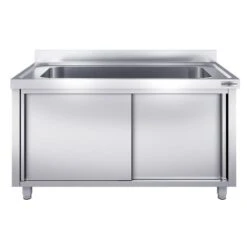 Topfspülschrank - 1600x700mm - Mit 1 Becken 10 Topfspülschrank - 1600x700mm - Mit 1 Becken -Berühmter Küchengeräte Laden SSR167T1 1 645b