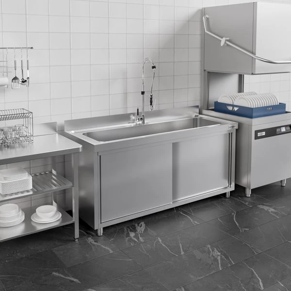 Topfspülschrank - 2000x600mm - Mit 1 Becken 7 Topfspülschrank - 2000x600mm - Mit 1 Becken - Image 5