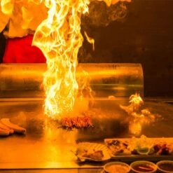 Elektro Teppanyaki Grill - 9kW - Glatte Bratplatte -Berühmter Küchengeräte Laden TPG inuse 1 2905