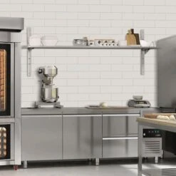 Wandborde PREMIUM - 2000x300mm - Mit 1 Etage -Berühmter Küchengeräte Laden WBK203 room e32c