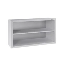 Edelstahl Wandhängeschrank ECO - 1000x400mm - Ohne Schiebetür - 650mm Hoch -Berühmter Küchengeräte Laden WOK104 ECO 1 356c