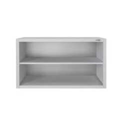 Edelstahl Wandhängeschrank ECO - 1000x400mm - Ohne Schiebetür - 650mm Hoch -Berühmter Küchengeräte Laden WOK104 ECO 3 e047