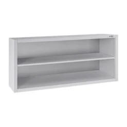 Edelstahl Wandhängeschrank ECO - 1400x400mm - Ohne Schiebetür - 650mm Hoch -Berühmter Küchengeräte Laden WOK144 ECO 1 a461