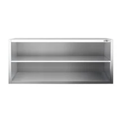 Edelstahl Wandhängeschrank PREMIUM - 1600x400mm - Ohne Schiebetür - 650mm Hoch 11 Edelstahl Wandhängeschrank PREMIUM - 1600x400mm - Ohne Schiebetür - 650mm Hoch -Berühmter Küchengeräte Laden WOK164 3 1206