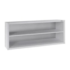Edelstahl Wandhängeschrank ECO - 1600x400mm - Ohne Schiebetür - 650mm Hoch -Berühmter Küchengeräte Laden WOK164 ECO 1 f845