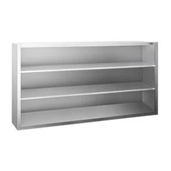 Edelstahl Wandhängeschrank PREMIUM - 1800x400mm - Ohne Schiebetür - 1000mm Hoch 9 Edelstahl Wandhängeschrank PREMIUM - 1800x400mm - Ohne Schiebetür - 1000mm Hoch -Berühmter Küchengeräte Laden WOK1810 1 c519