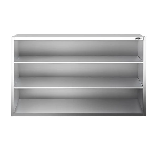Edelstahl Wandhängeschrank PREMIUM - 1800x400mm - Ohne Schiebetür - 1000mm Hoch 6 Edelstahl Wandhängeschrank PREMIUM - 1800x400mm - Ohne Schiebetür - 1000mm Hoch - Image 4