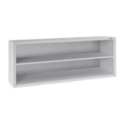 Edelstahl Wandhängeschrank ECO - 1800x400mm - Ohne Schiebetür - 650mm Hoch -Berühmter Küchengeräte Laden WOK184 ECO 1 7aa4