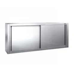 Edelstahl Wandhängeschrank PREMIUM - 1800x400mm - Mit Schiebetür - 650mm Hoch 9 Edelstahl Wandhängeschrank PREMIUM - 1800x400mm - Mit Schiebetür - 650mm Hoch -Berühmter Küchengeräte Laden WSK184 1 faa4