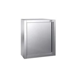 Edelstahl Wandhängeschrank PREMIUM - 600x400mm - Mit Flügeltür - 650mm Hoch -Berühmter Küchengeräte Laden WSK64 1 9a1c