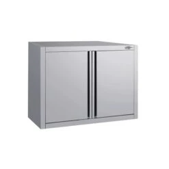 Edelstahl Wandhängeschrank ECO - 800x400mm - Mit Flügeltür - 650mm Hoch -Berühmter Küchengeräte Laden WSK84 ECO 1 a52c