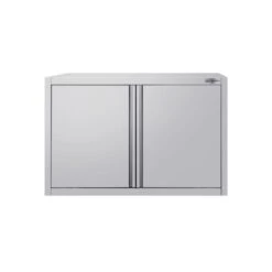 Edelstahl Wandhängeschrank ECO - 800x400mm - Mit Flügeltür - 650mm Hoch -Berühmter Küchengeräte Laden WSK84 ECO 3 9008