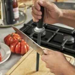 ZWILLING | Wetzstahl Keramik -23cm -Berühmter Küchengeräte Laden WSKZ230 inuse 2 cc5b