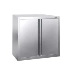 Edelstahl Wandhängeschrank PREMIUM - 800x400mm - Mit Flügeltür - 1000mm Hoch -Berühmter Küchengeräte Laden WSK 810 1 4010