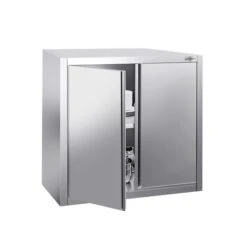 Edelstahl Wandhängeschrank PREMIUM - 800x400mm - Mit Flügeltür - 1000mm Hoch -Berühmter Küchengeräte Laden WSK 810 2 ba8b