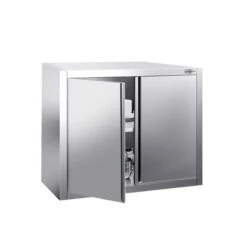 Edelstahl Wandhängeschrank PREMIUM - 800x400mm - Mit Flügeltür - 800mm Hoch -Berühmter Küchengeräte Laden WSK 88 2 3699