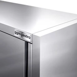 Edelstahl Wandhängeschrank PREMIUM - 1200x400mm - Mit Schiebetür - 650mm Hoch -Berühmter Küchengeräte Laden WSK premium detail d85c 13