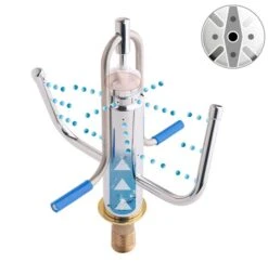 Behälter-, Gläser- & Kragendusche Mit Integr. Wasser-Stopp-Automatik -Berühmter Küchengeräte Laden bgkdlb4501 zeichnung2 6514