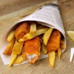 Induktions-Fritteuse - 8 Liter - 3,5 KW - Ablasshahn -Berühmter Küchengeräte Laden detail fish fries 3388