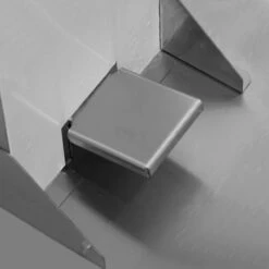 Edelstahl Desinfektionsstation - Mit Auffangschale & Fußbedienung -Berühmter Küchengeräte Laden dmse01 02 3fbe 1