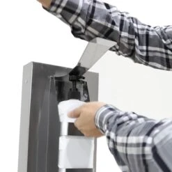 Edelstahl Desinfektionsspender - Bedienung Mit Dem Ellenbogen -Berühmter Küchengeräte Laden dmse07 02 6cd4