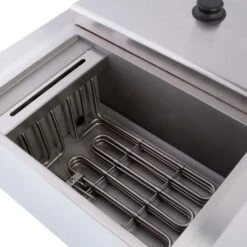 Doppelfritteuse - 600mm - 8+8 Liter - 9 KW - Mit Ablasshahn -Berühmter Küchengeräte Laden efk653 8 8 heating 1485 1