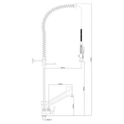 Einloch Geschirrbrause Mit Mischbatterie 3000 -Berühmter Küchengeräte Laden gy3 abmessungen 9e26