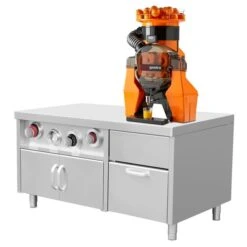 Unterschrank Für Getränkespender Mit Becherhaltern & Eiswürfelfach - 1,5 M -Berühmter Küchengeräte Laden kbask150 osaft 84e8