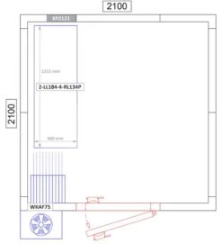 Aluminium Grundregal - 1315 X 1800 Mm -Berühmter Küchengeräte Laden kf2121 2 ll184 4 rl134p 8e6e