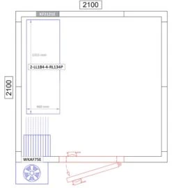 Aluminium Grundregal - 1315 X 1800 Mm -Berühmter Küchengeräte Laden kf2121 2 ll184 4 rl134p e 1feb